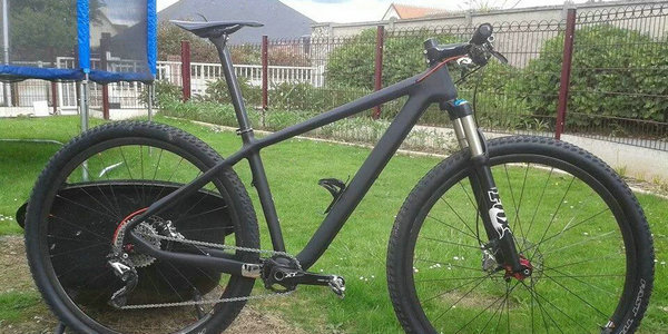 supporto per ruote carbonal mx923 xc con mountain bike gaea 29er